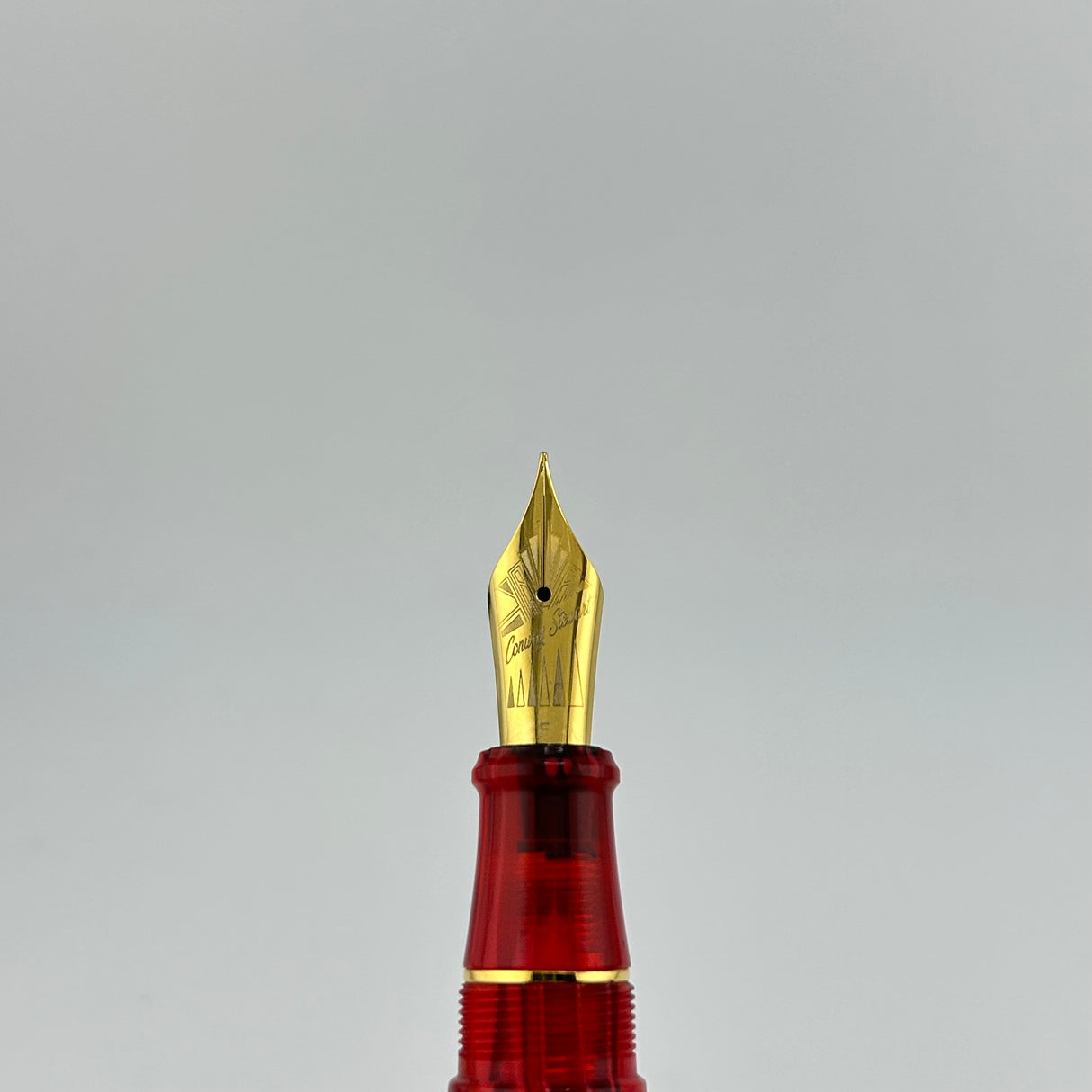 Conway Stewart Model 100 red FIRE - Fountain Pen