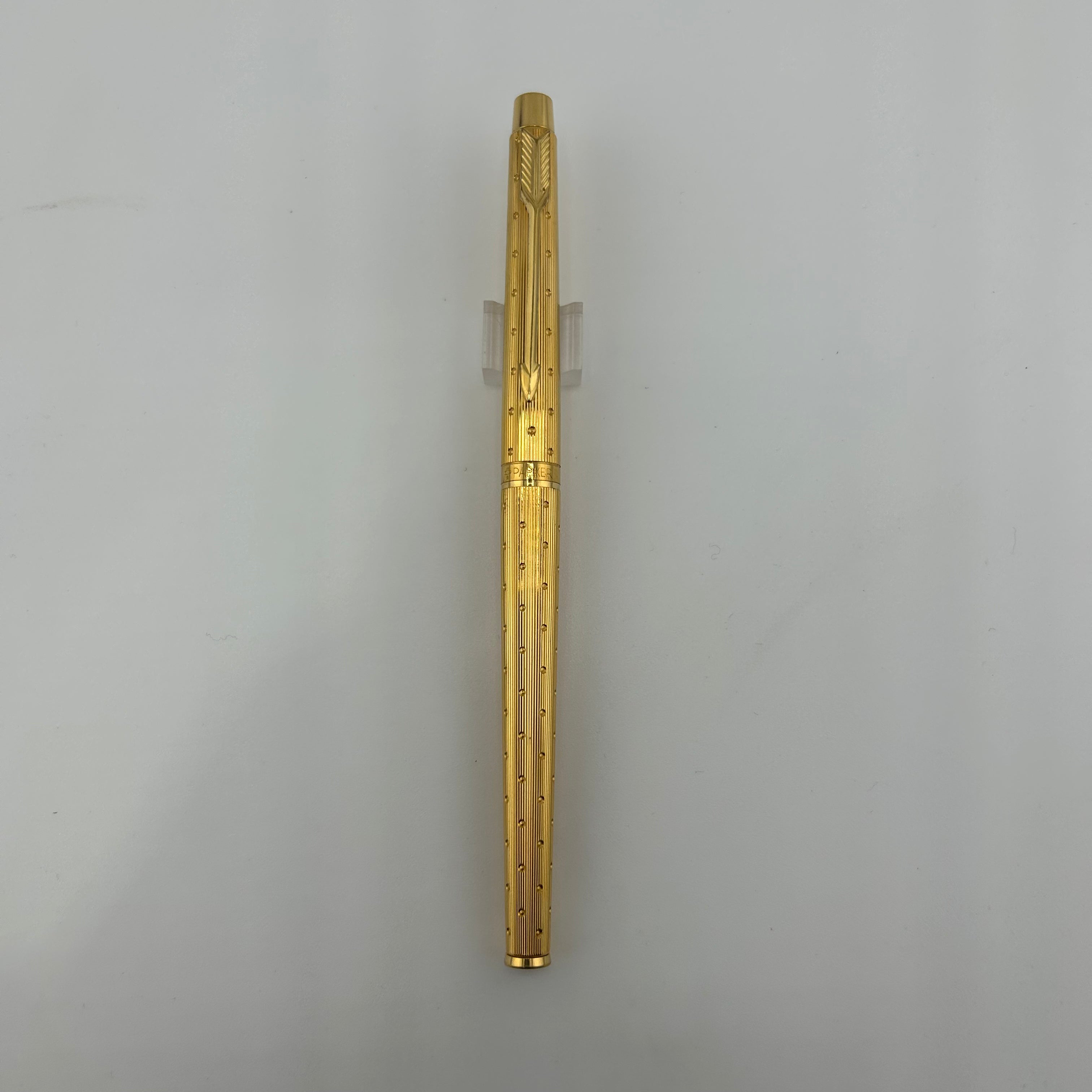 Parker 180 Made in France Gold plated Perle - Fountain Pen