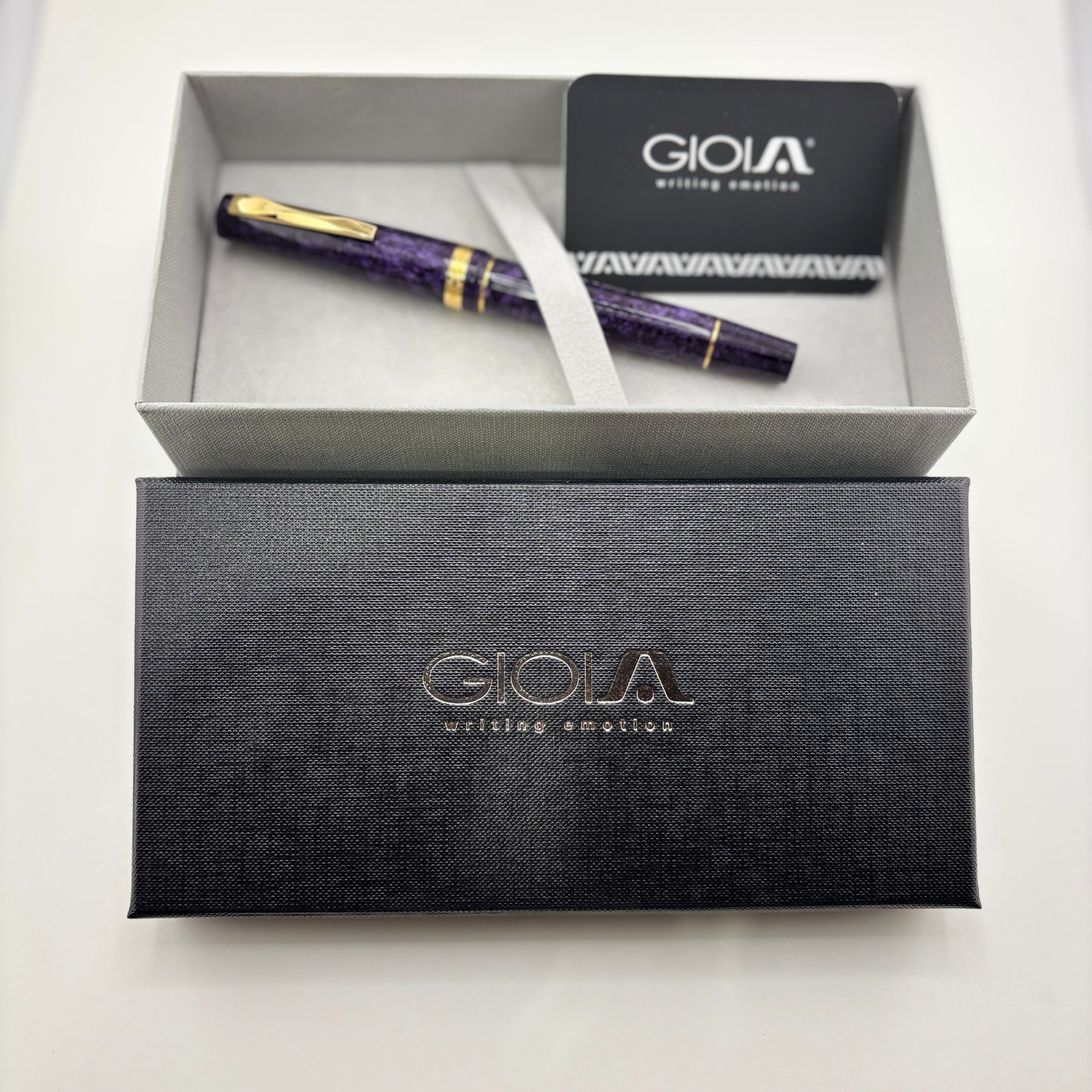 Gioia Metis 2 Purple Gold - Fountain Pen