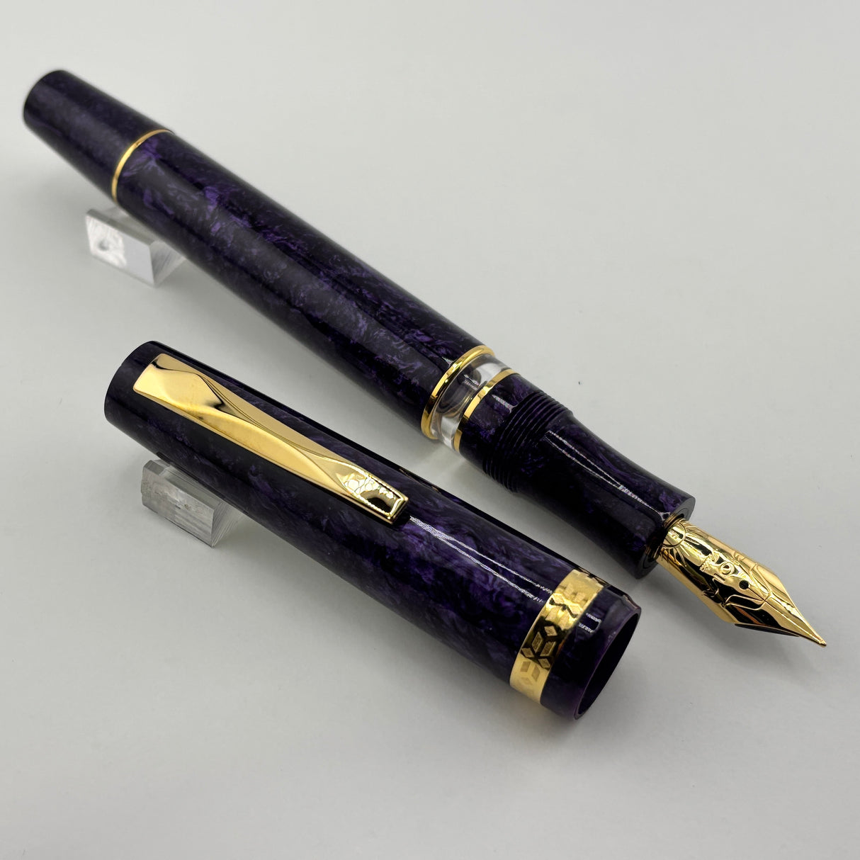 Gioia Metis 2 Purple Gold - Fountain Pen