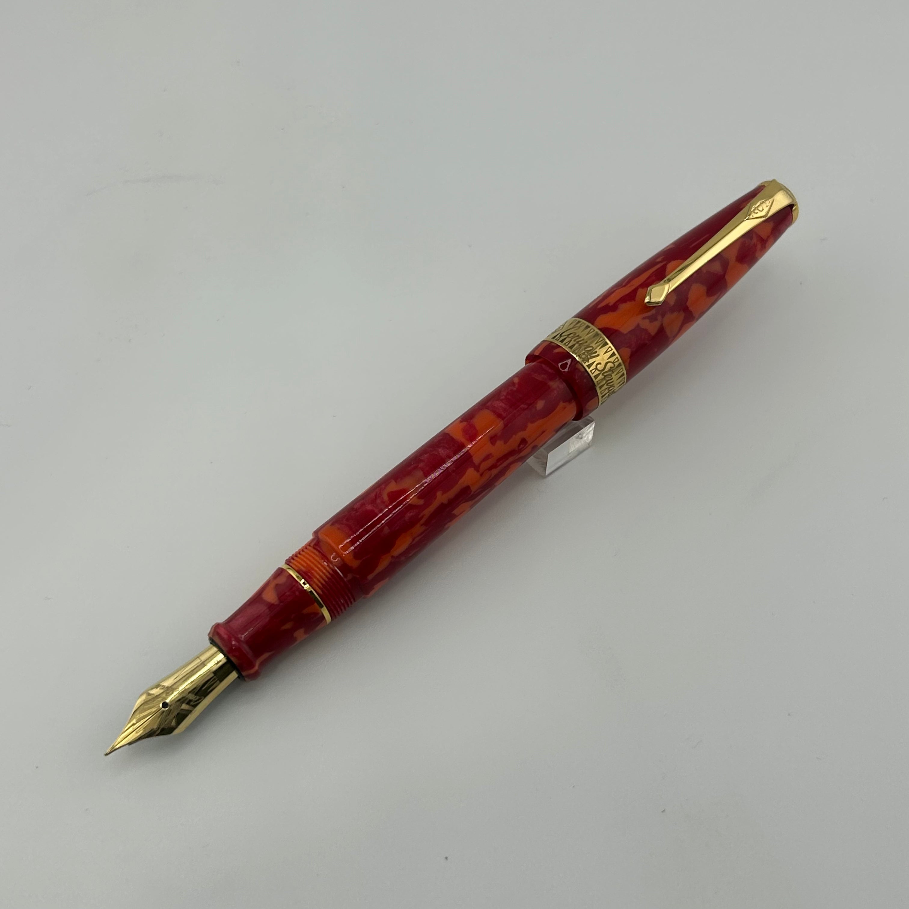 Conway Stewart Mosaic Red Model 100  - Fountain Pen