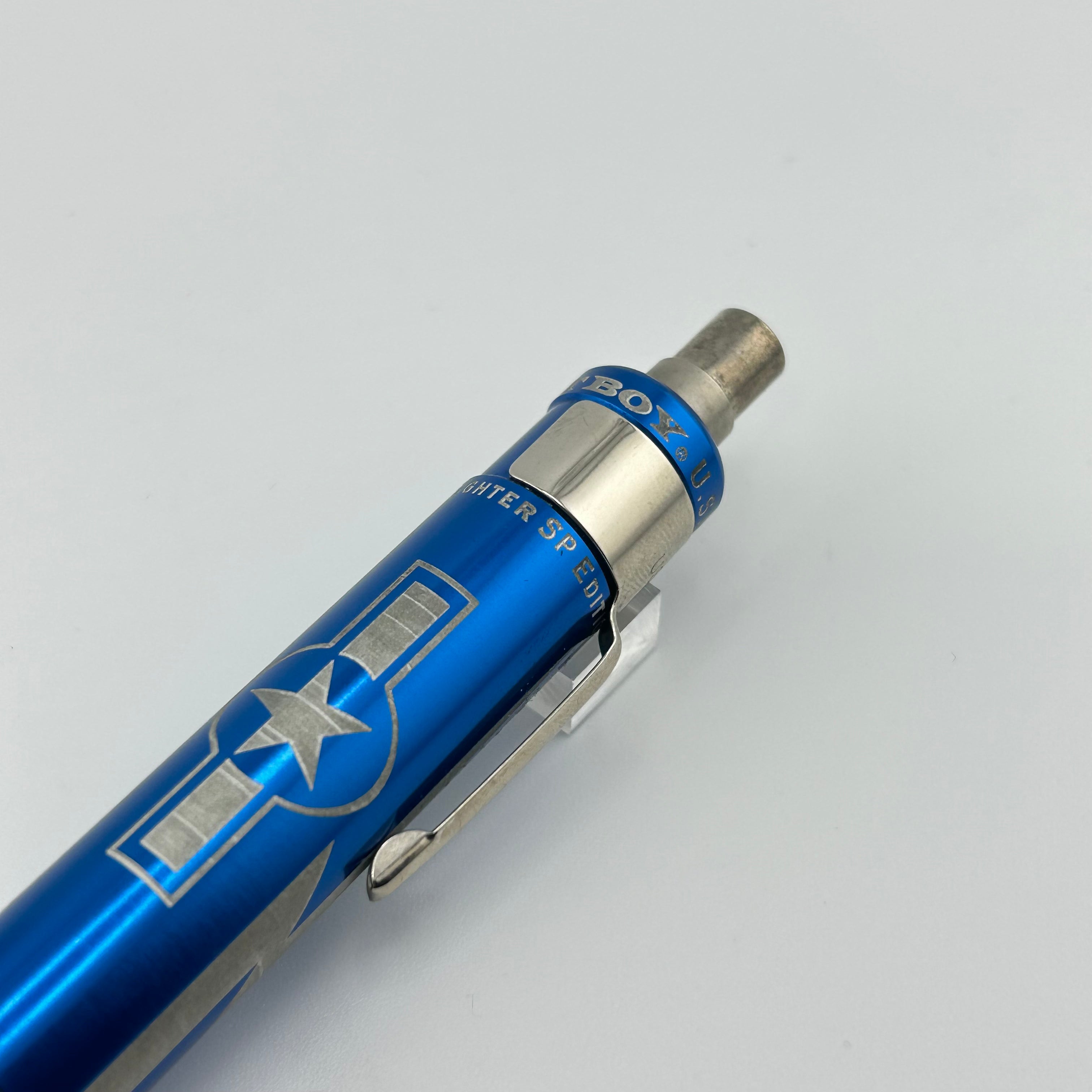Michael Fat Boy USA Hellcat Fighter WWII Special Edition Blue - Ball Pen