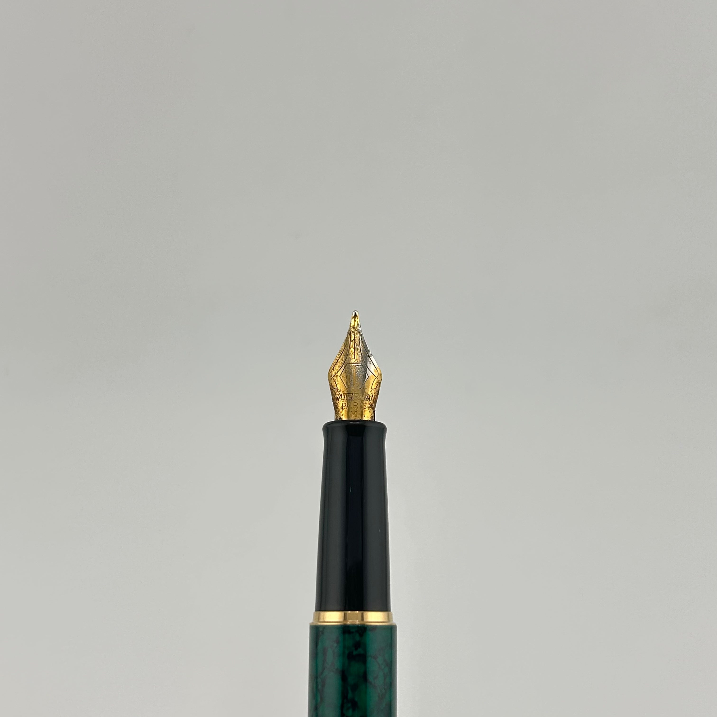 Waterman Hemisphere Green Marble  - Fountain Pen