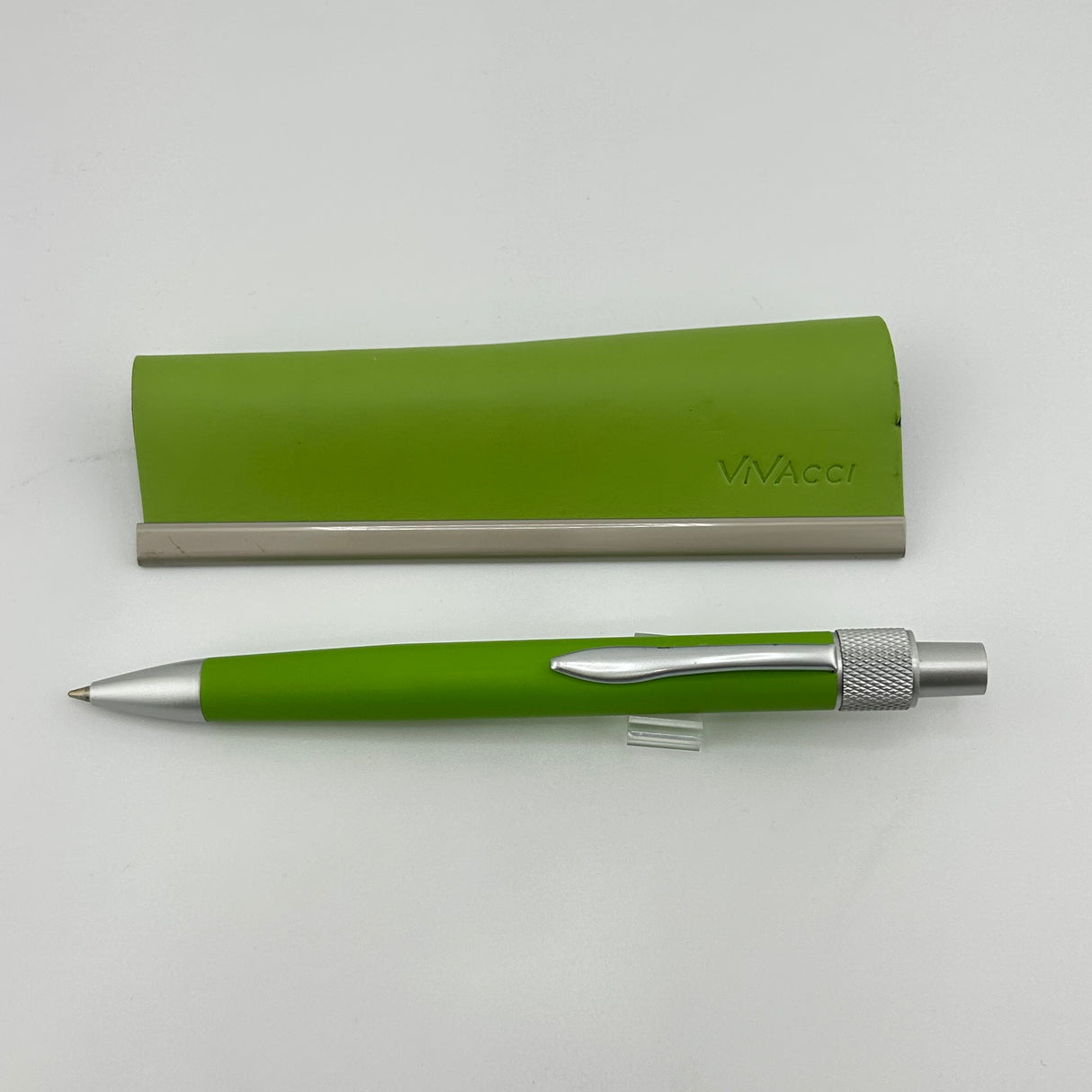 Vivacci Green with pouch - Ball Pen