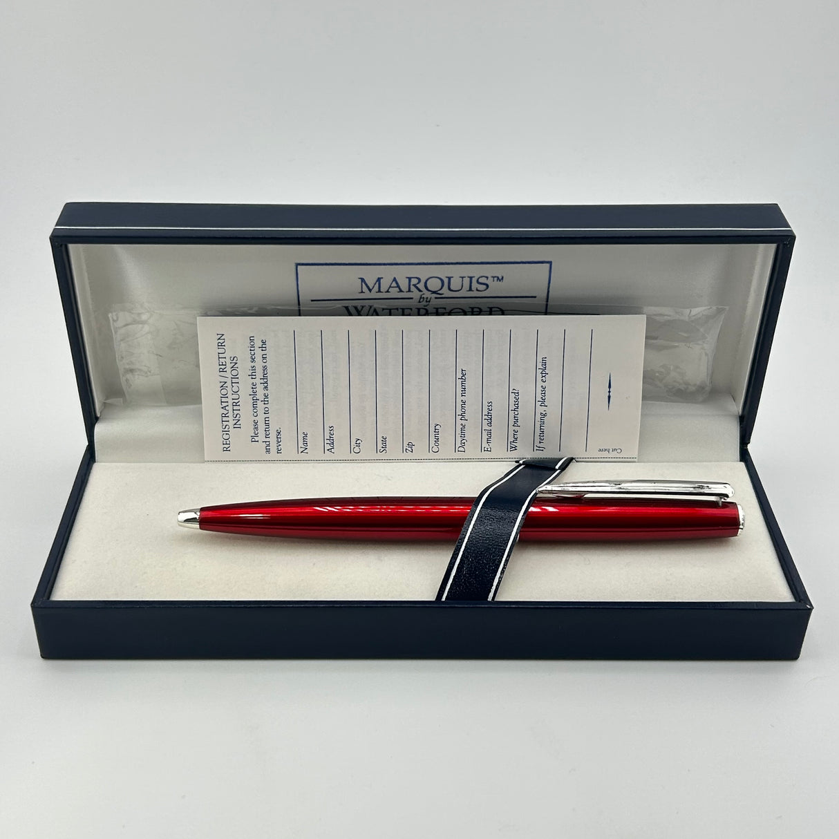Waterford Marquis Red - Ball Pen