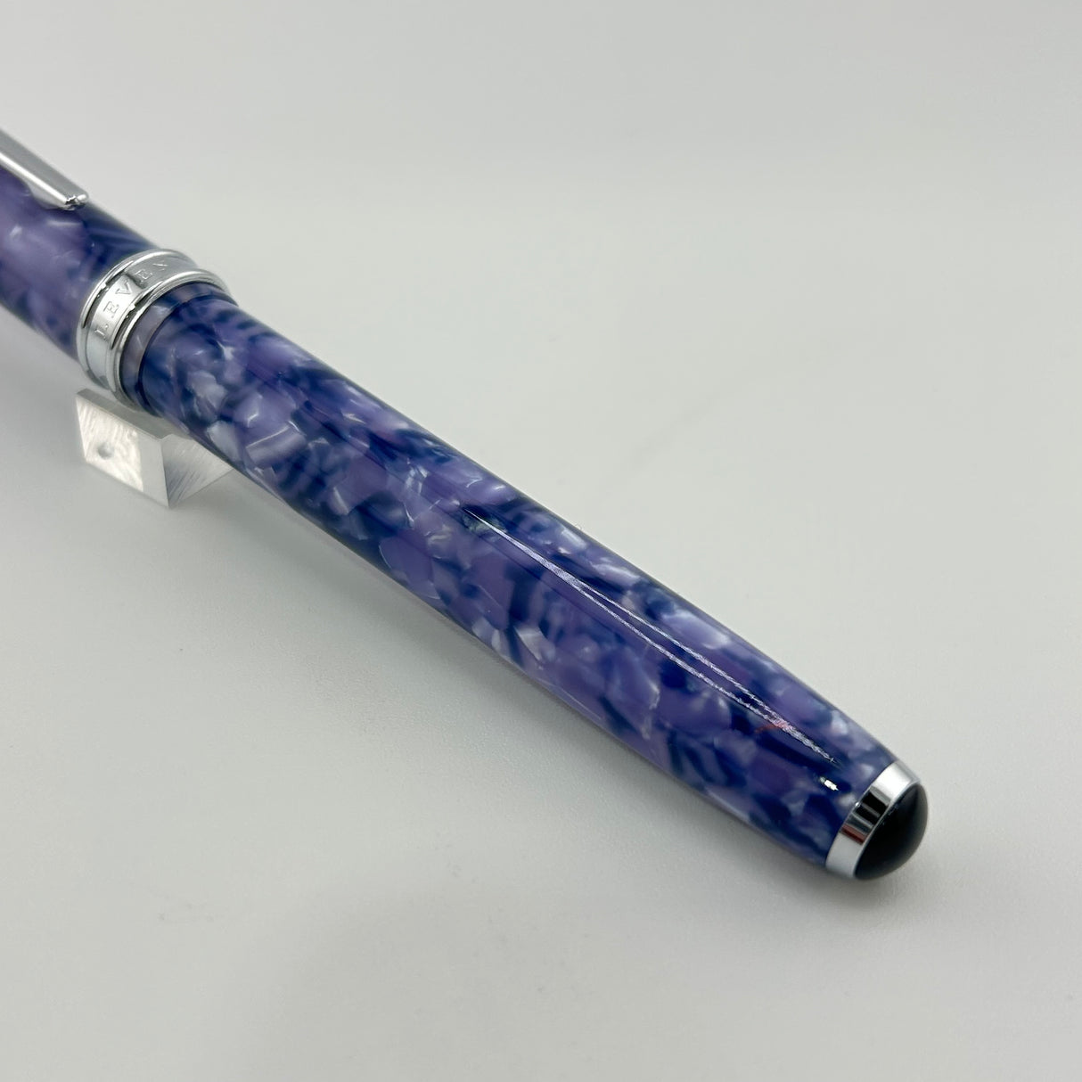 Levenger True Writer Classic Collection Miami Blue Marble - Roller ball