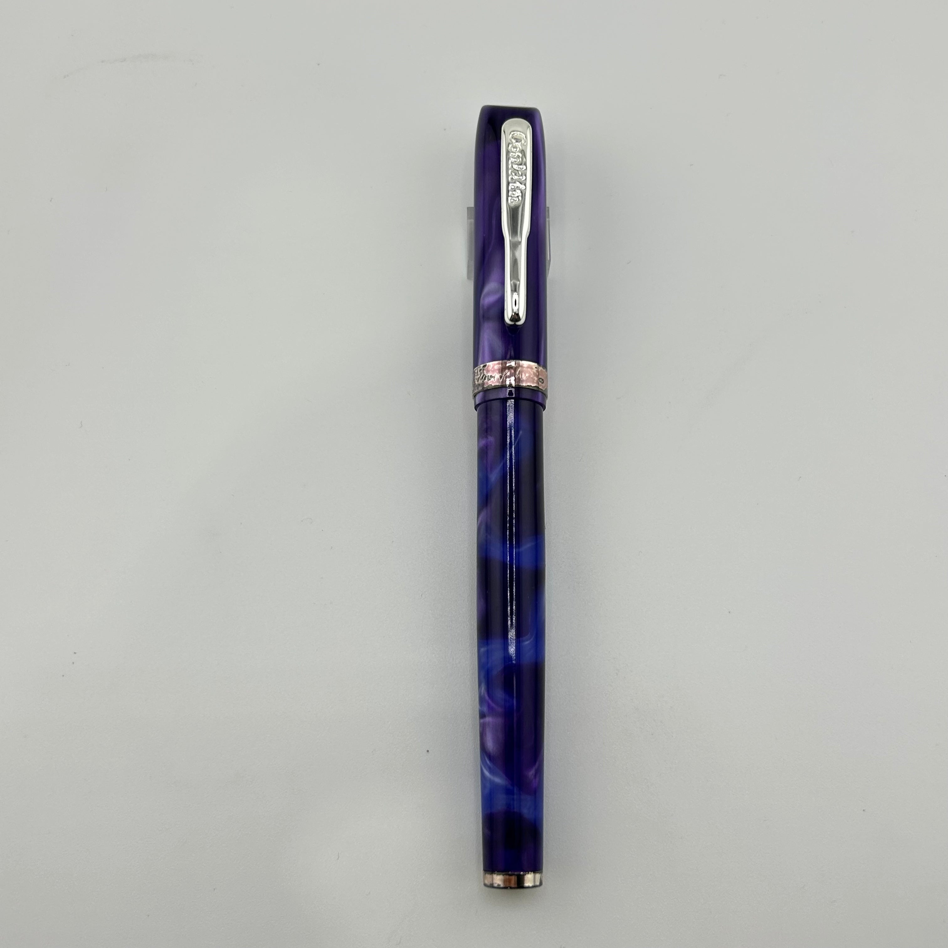 Conklin MARK TWAIN Purple Swirl - Roller Ball