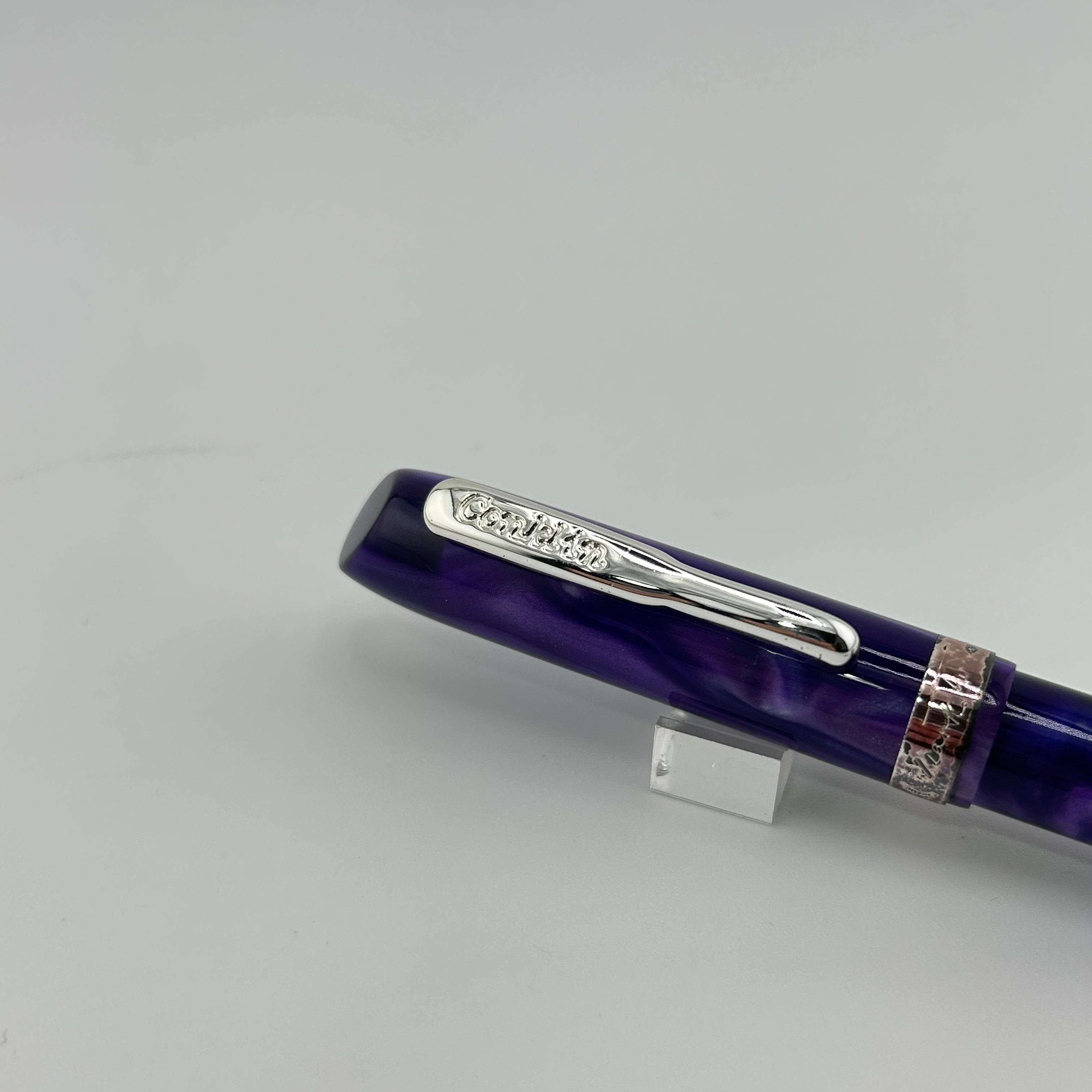 Conklin MARK TWAIN Purple Swirl - Roller Ball