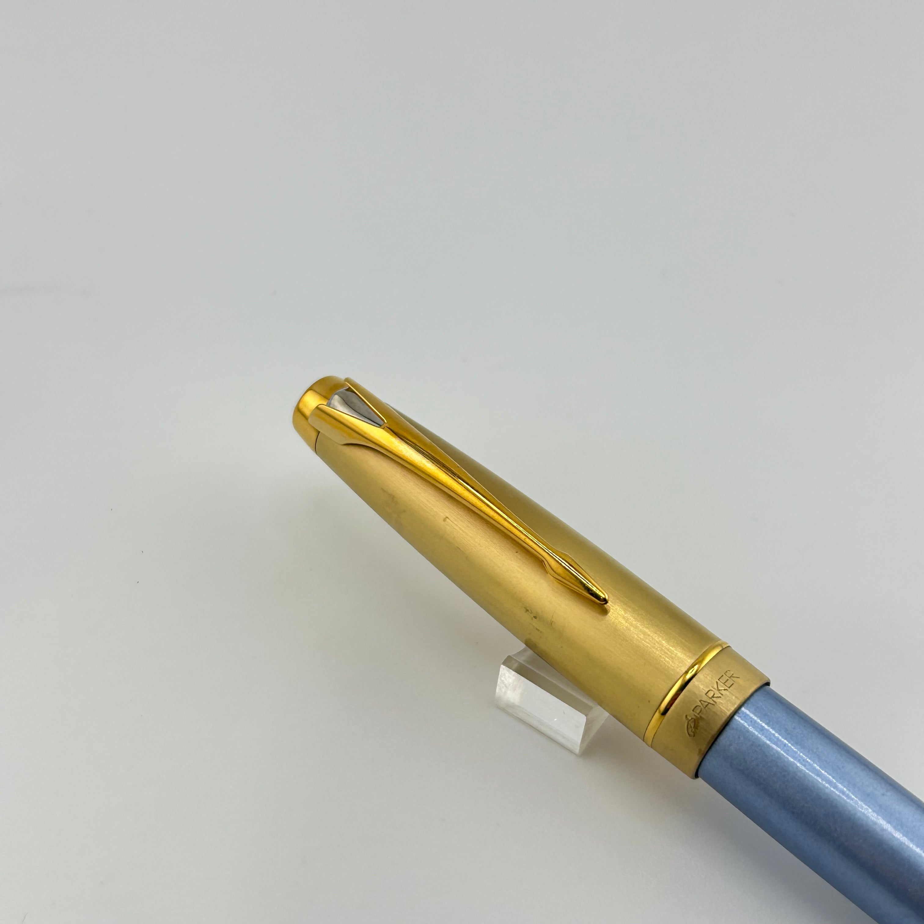 Parker 100 Diamond Blue  - Roller  Pen