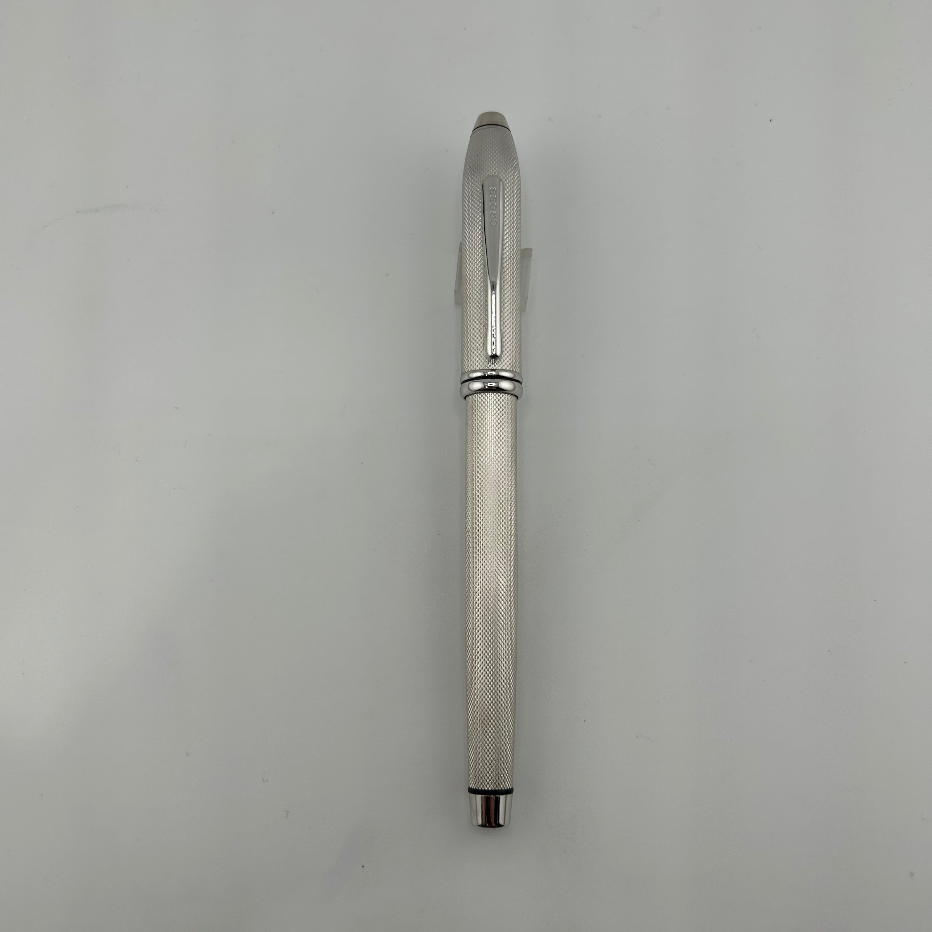 Cross Townsend Special Edition Brushed Platinum Plated   -Roller Ball