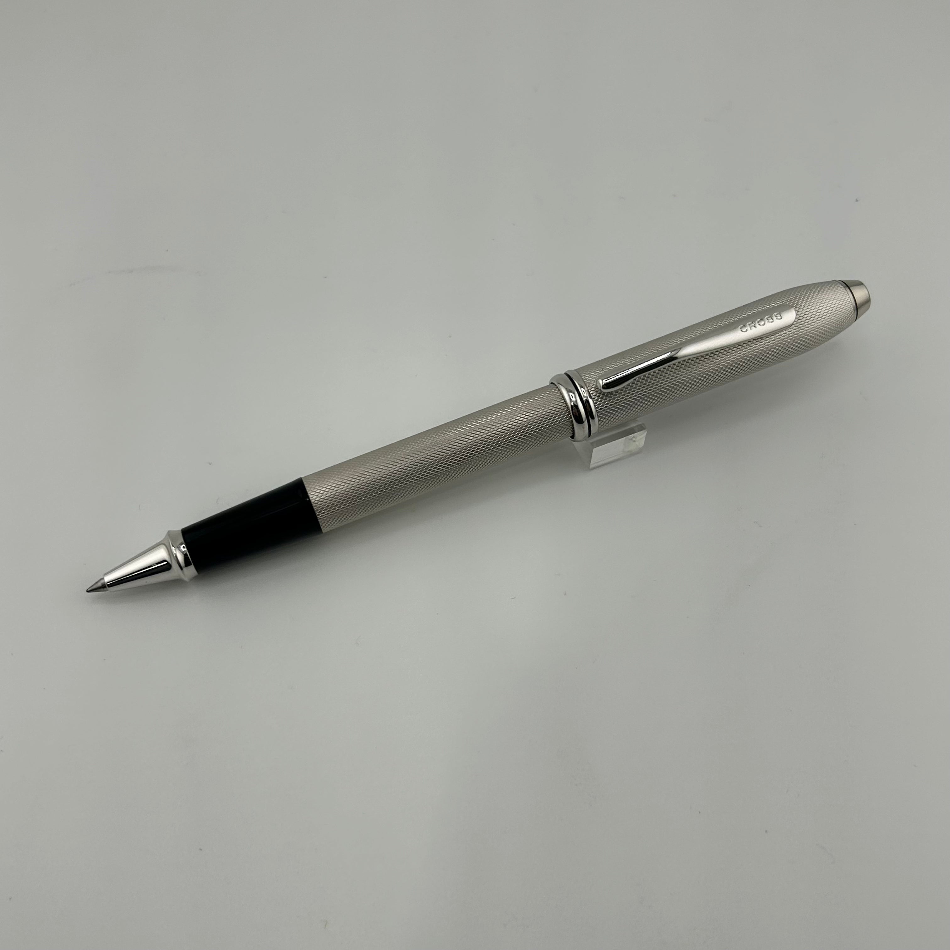 Cross Townsend Special Edition Brushed Platinum Plated   -Roller Ball