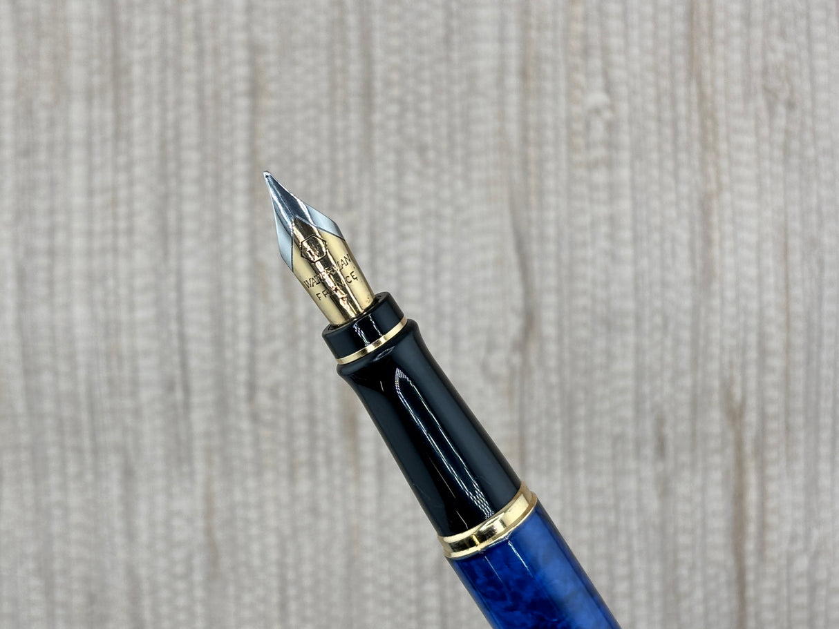 Jimmy's Pick - Waterman Expert II Blue Marble - Fountain Pen