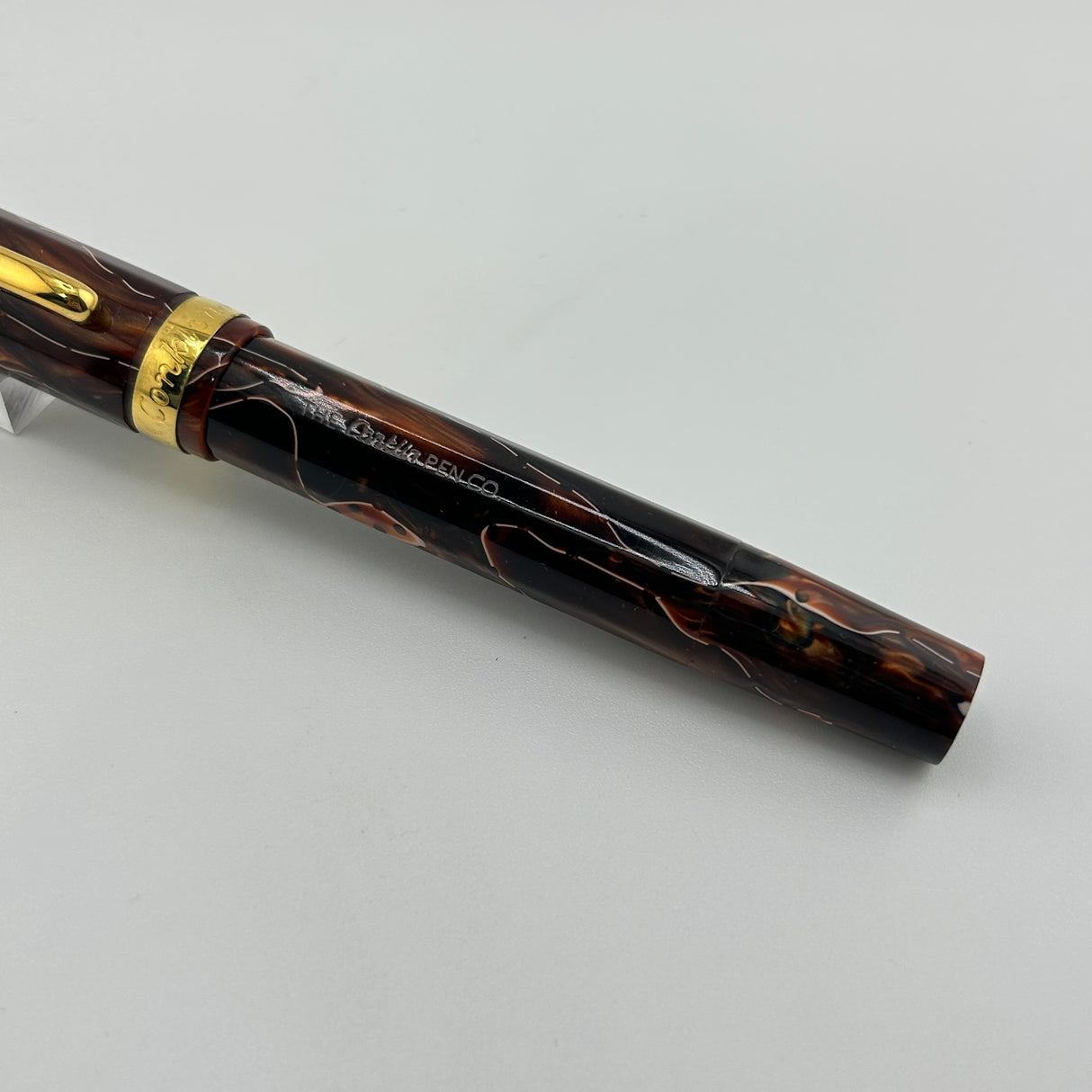 Conklin Nozac Burgundy and brown - Roller Ball