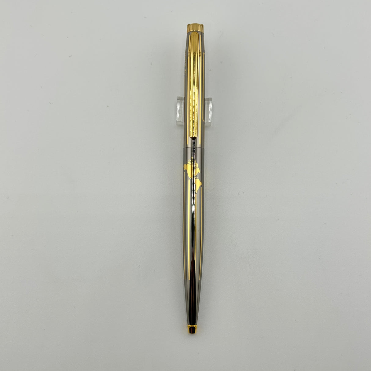 Elysee 24 Carats Globe Trotter plated World Map - Beautiful Ball Pen !