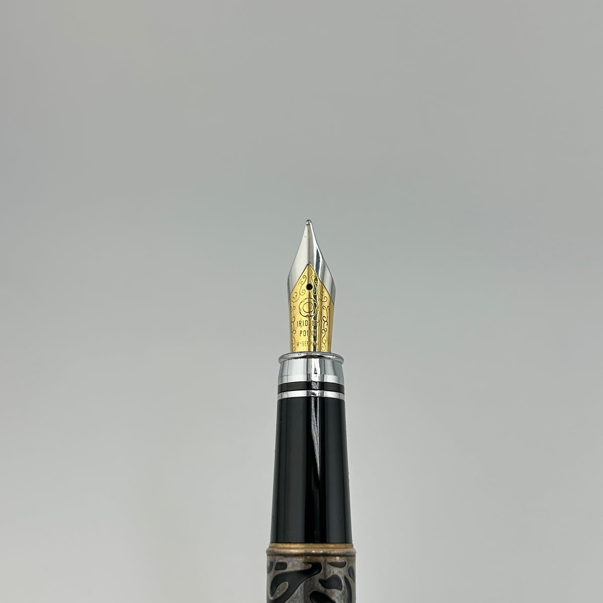 Laban Silver plated overlays oversize pen - Fountain Pen