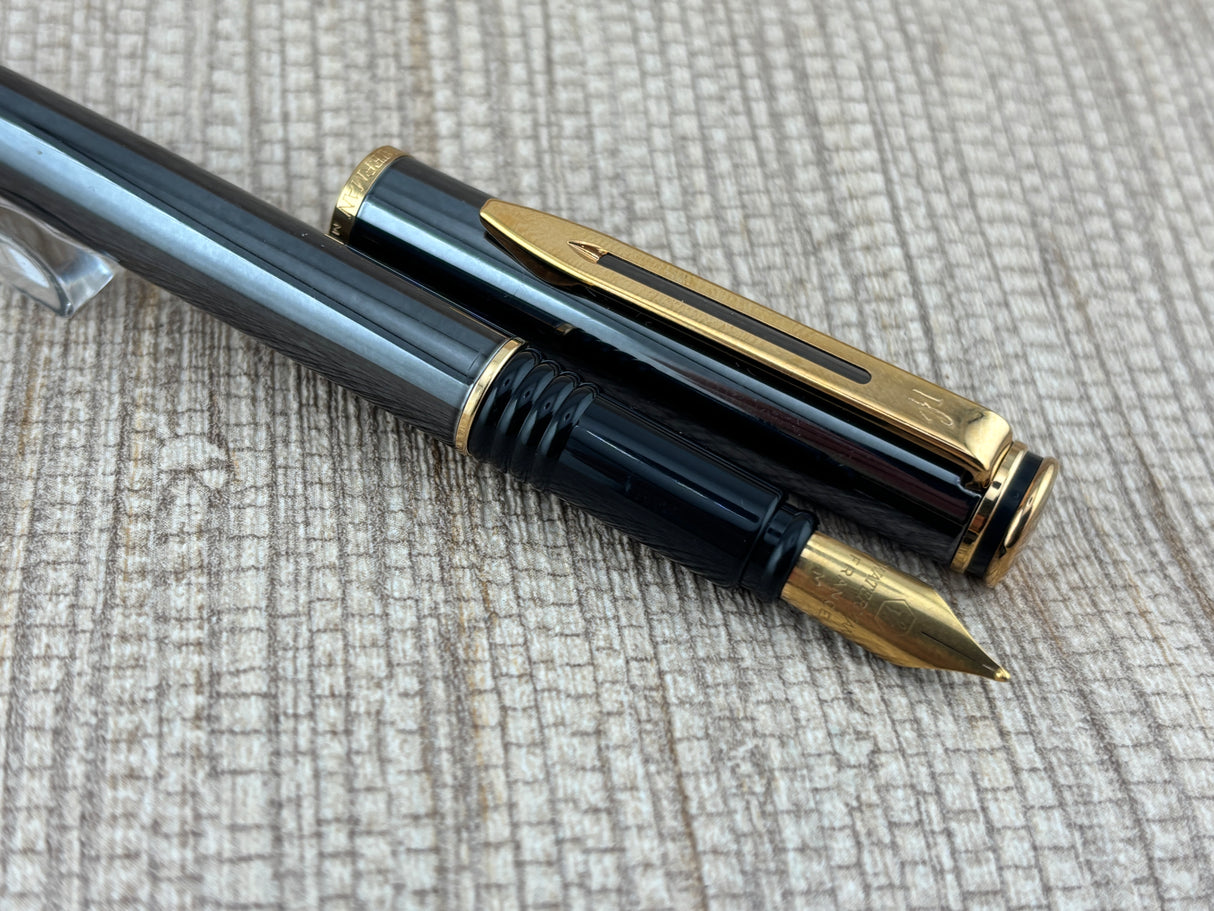 Waterman Preface Gray Lacquer * Gun color * - Fountain Pen