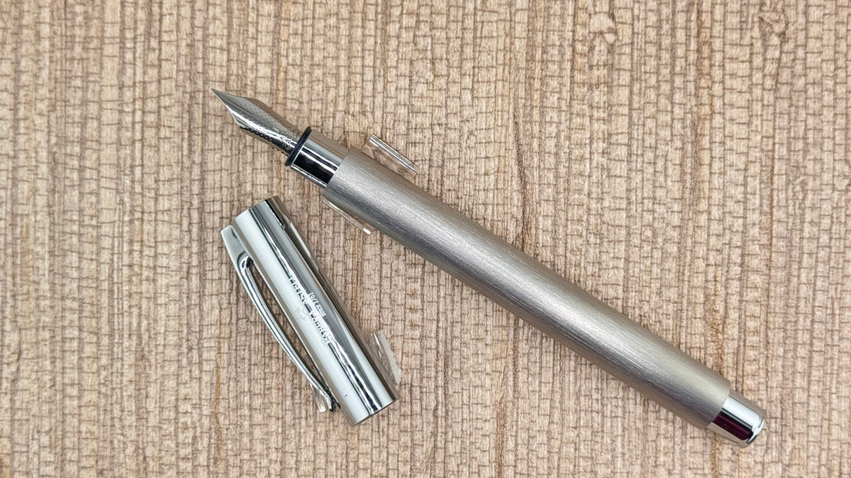 Faber-Castell Neo Slim Stainless Steel - Fountain Pen