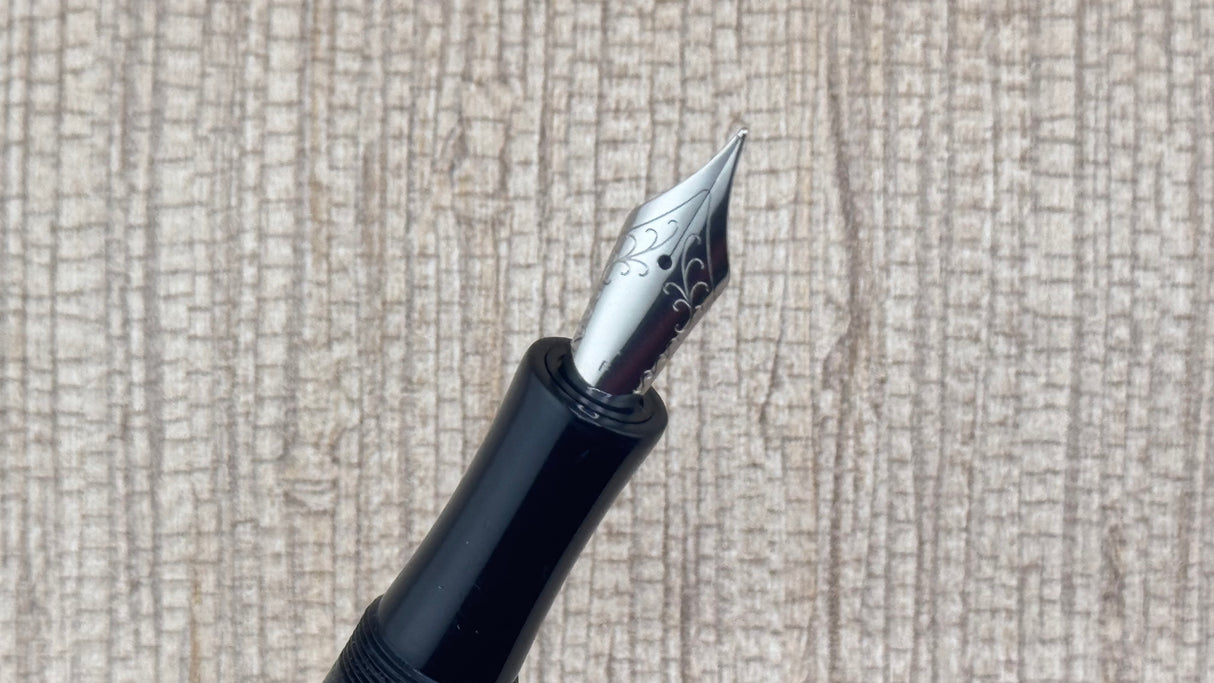 Ranga Model 3 Black Ebonite - Fountain Pen
