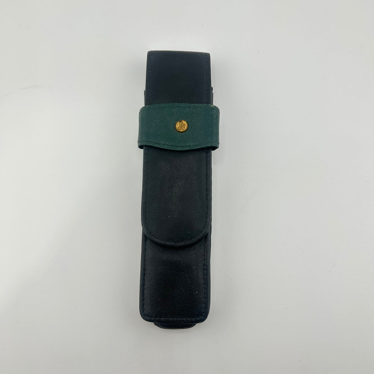 Pelikan Pen Pouch Green for one pen 100% Leather