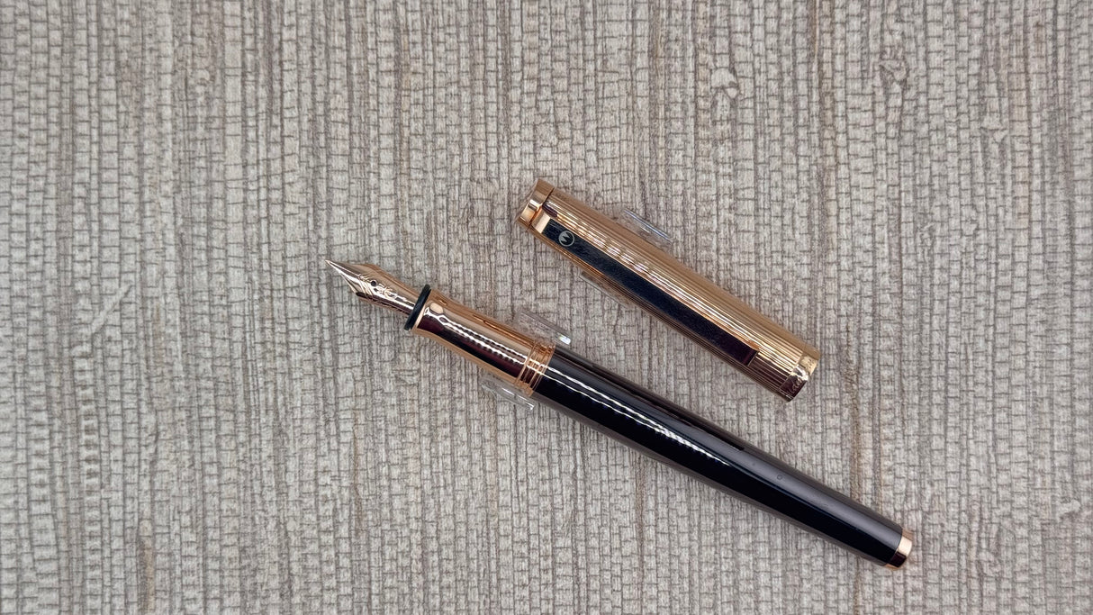Waldmann Tuscany Chocolate and Rose Gold - Fountain Pen