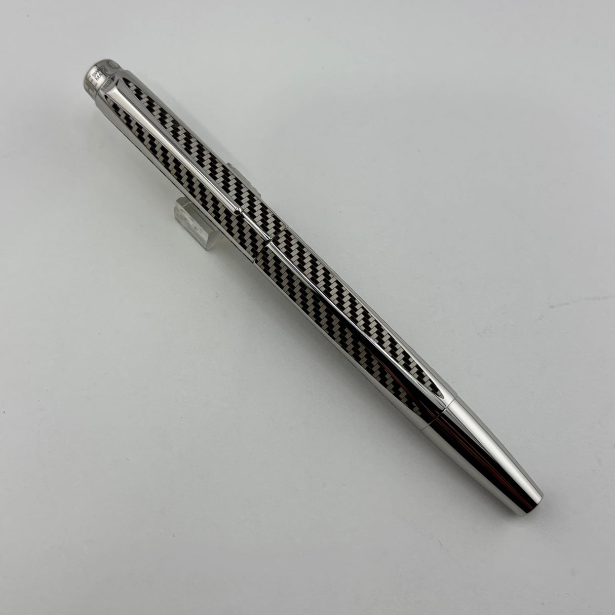 Caran D'ache RNX.316 Fiber Fountain Pen - Fine PVD Blackened Stainless Steel Nib