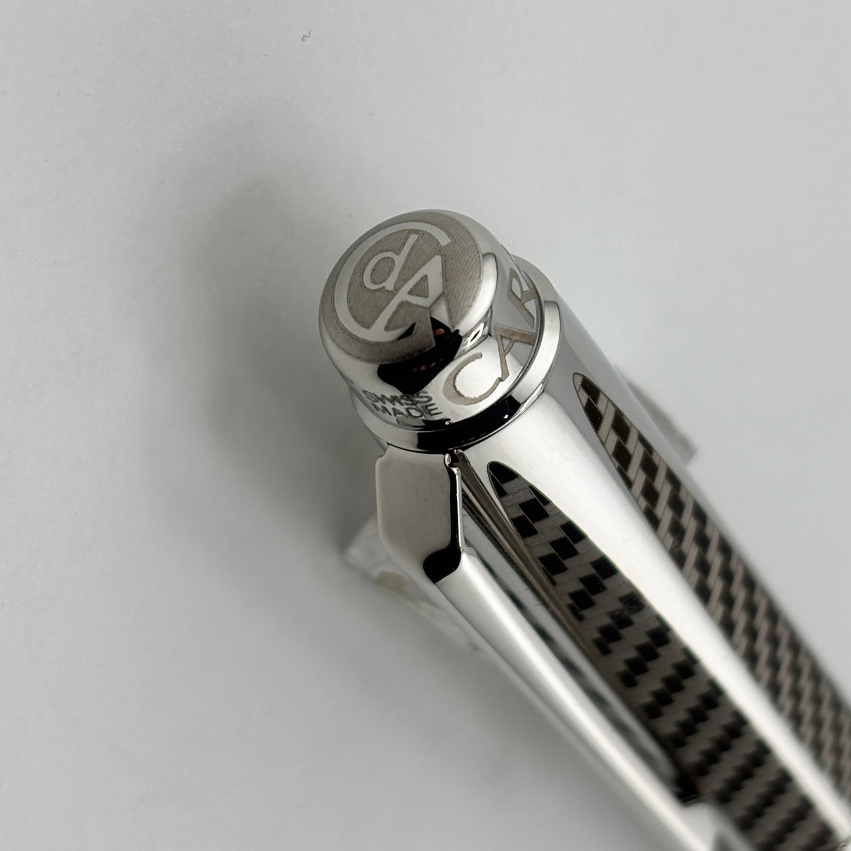 Caran D'ache RNX.316 Fiber Fountain Pen - Fine PVD Blackened Stainless Steel Nib