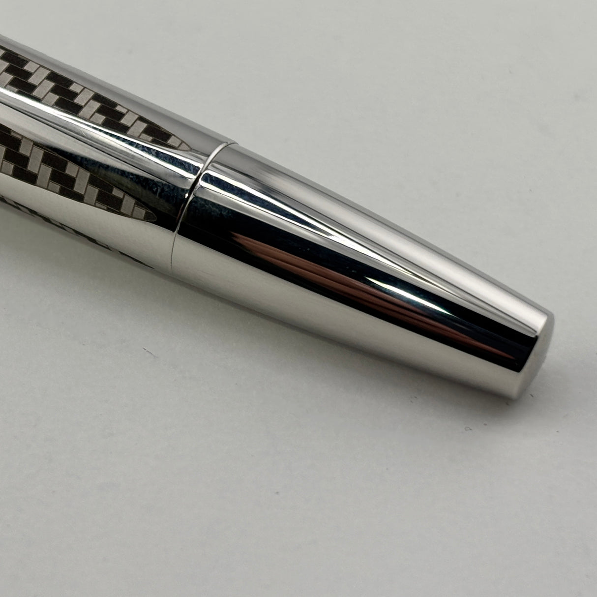 Caran D'ache RNX.316 Fiber Fountain Pen - Fine PVD Blackened Stainless Steel Nib