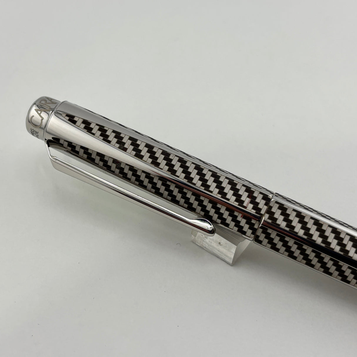 Caran D'ache RNX.316 Fiber Fountain Pen - Fine PVD Blackened Stainless Steel Nib