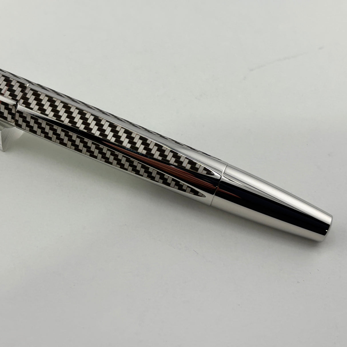 Caran D'ache RNX.316 Fiber Fountain Pen - Fine PVD Blackened Stainless Steel Nib