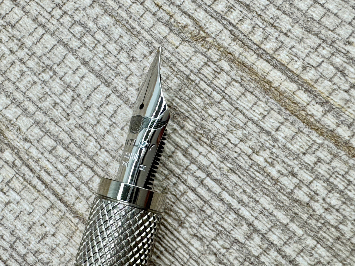Tibaldi For Bentley Continental Silverlake Blue Limited Edition Fountain Pen - Medium 18kt Gold Nib