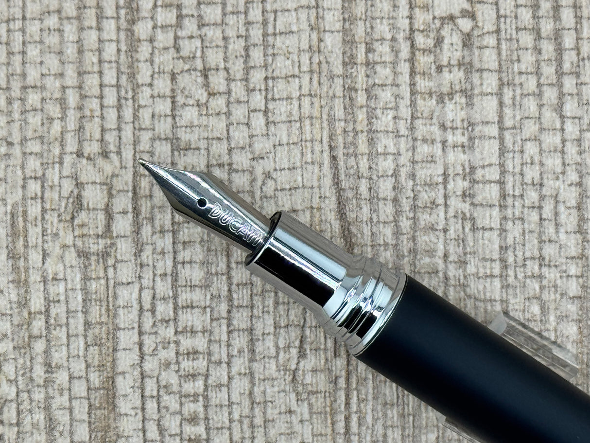 Jimmy's Pick -Ducati Writing Machines Matte Black - Fountain Pen