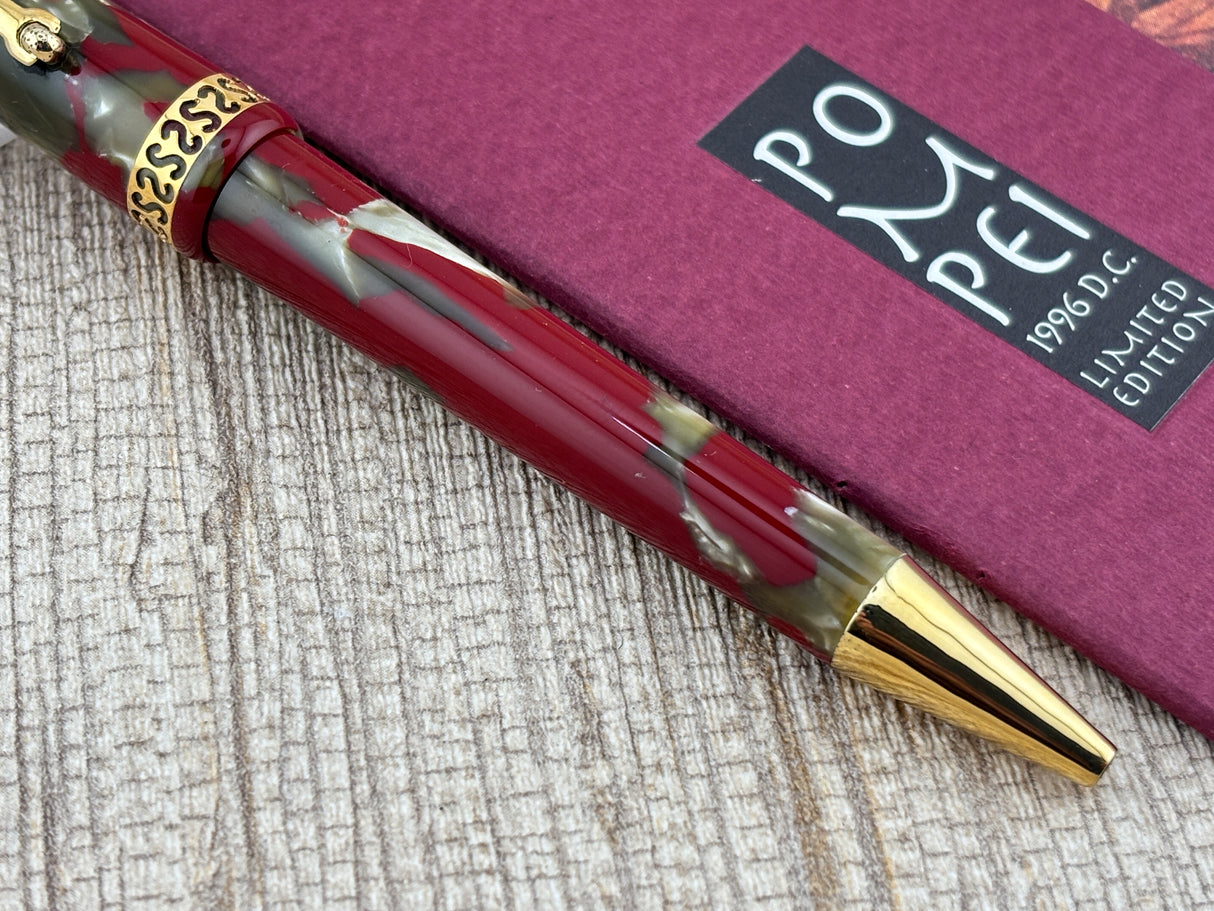 Delta Pompei 1996 Limited Edition #324/500 Beautiful Celluloid - Ballpoint Pen
