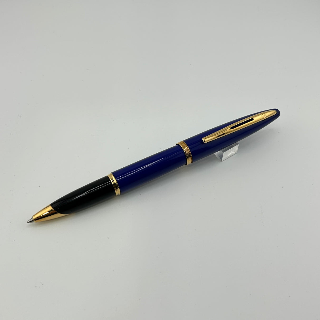 Waterman Carene Royal Blue of France Gold trim Boxed - Roller Ball