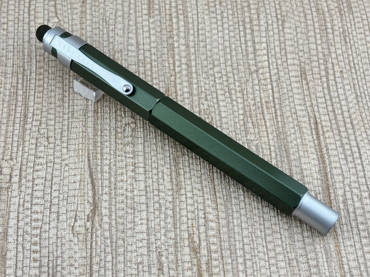 Levenger L-Tech Moss Green - Rollerball Pen