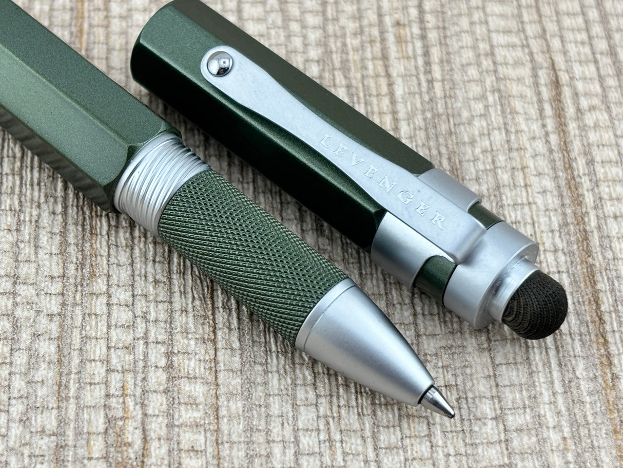 Levenger L-Tech Moss Green - Rollerball Pen