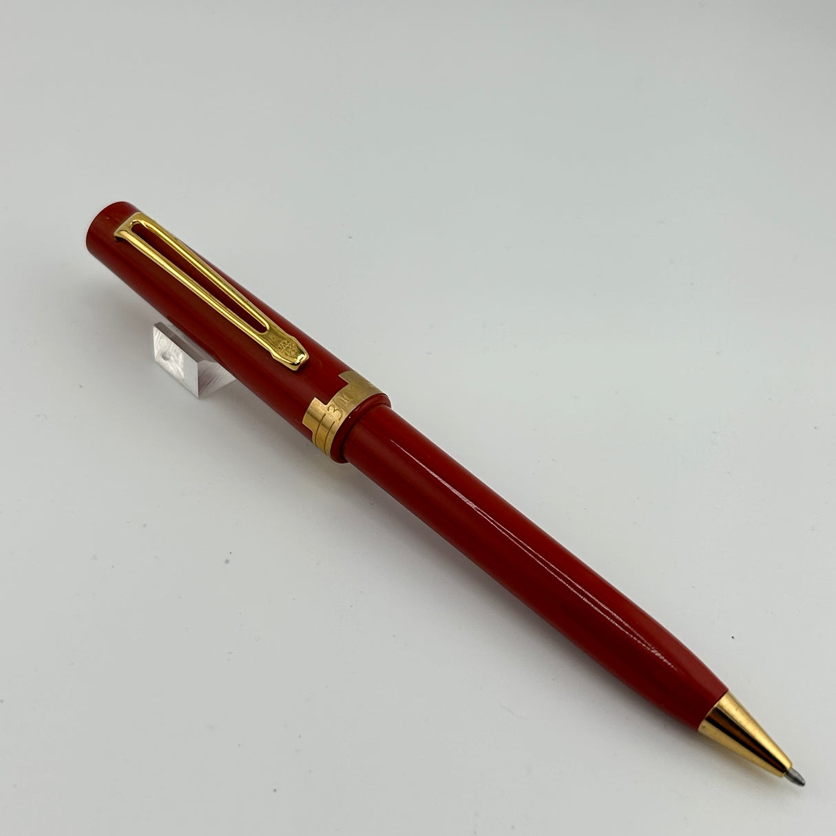 Omas 3000 celebration Jerusalem 2 Ball Pens Terracotta Resin circa 1996