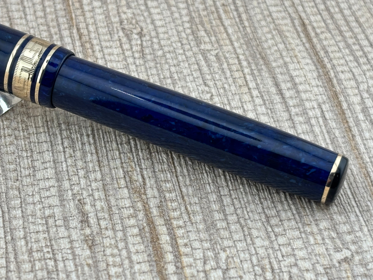 Wahl-Eversharp Gold Seal Decoband Blue Lapis - Fountain Pen
