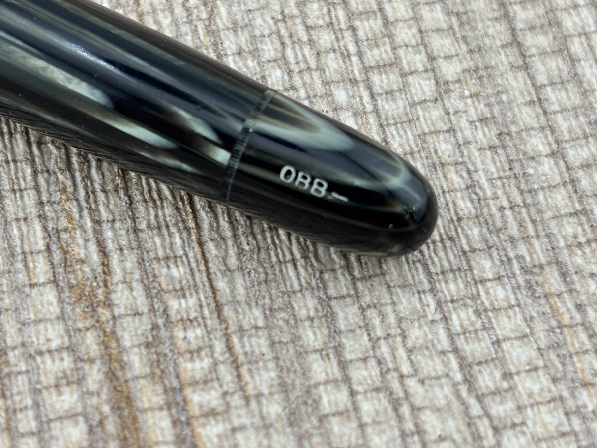 Montblanc 242 Grey Tiger Eye OBB Nib! condition - condition! - Fountain Pen