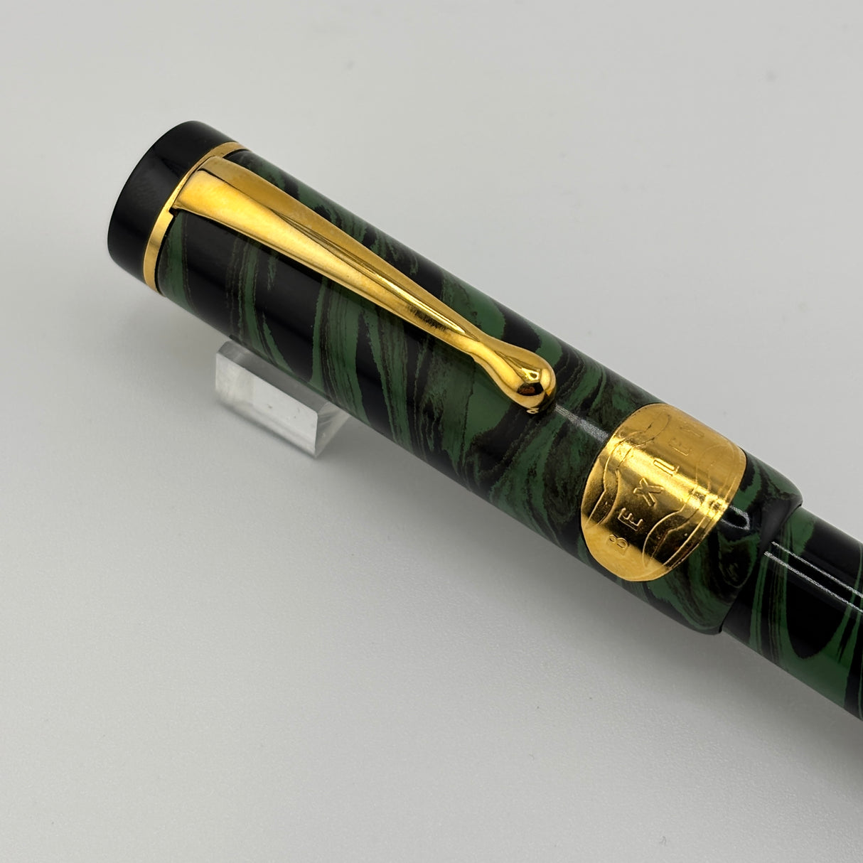 Bexley Deluxe Green Ebonite 5th anniversary 1993 - 1998 Roller Ball
