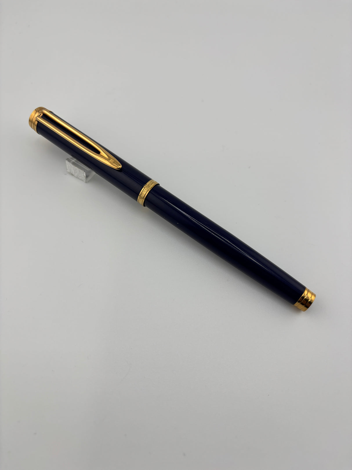 Waterman Gentleman Navy Blue 18K gold nib Fountain Pen