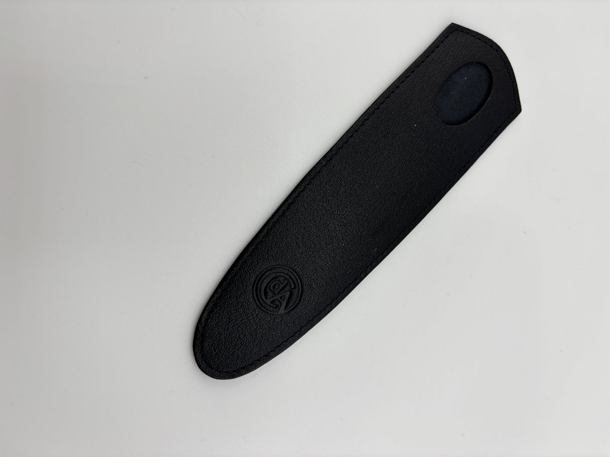 Caran Dache leather black pen pouch