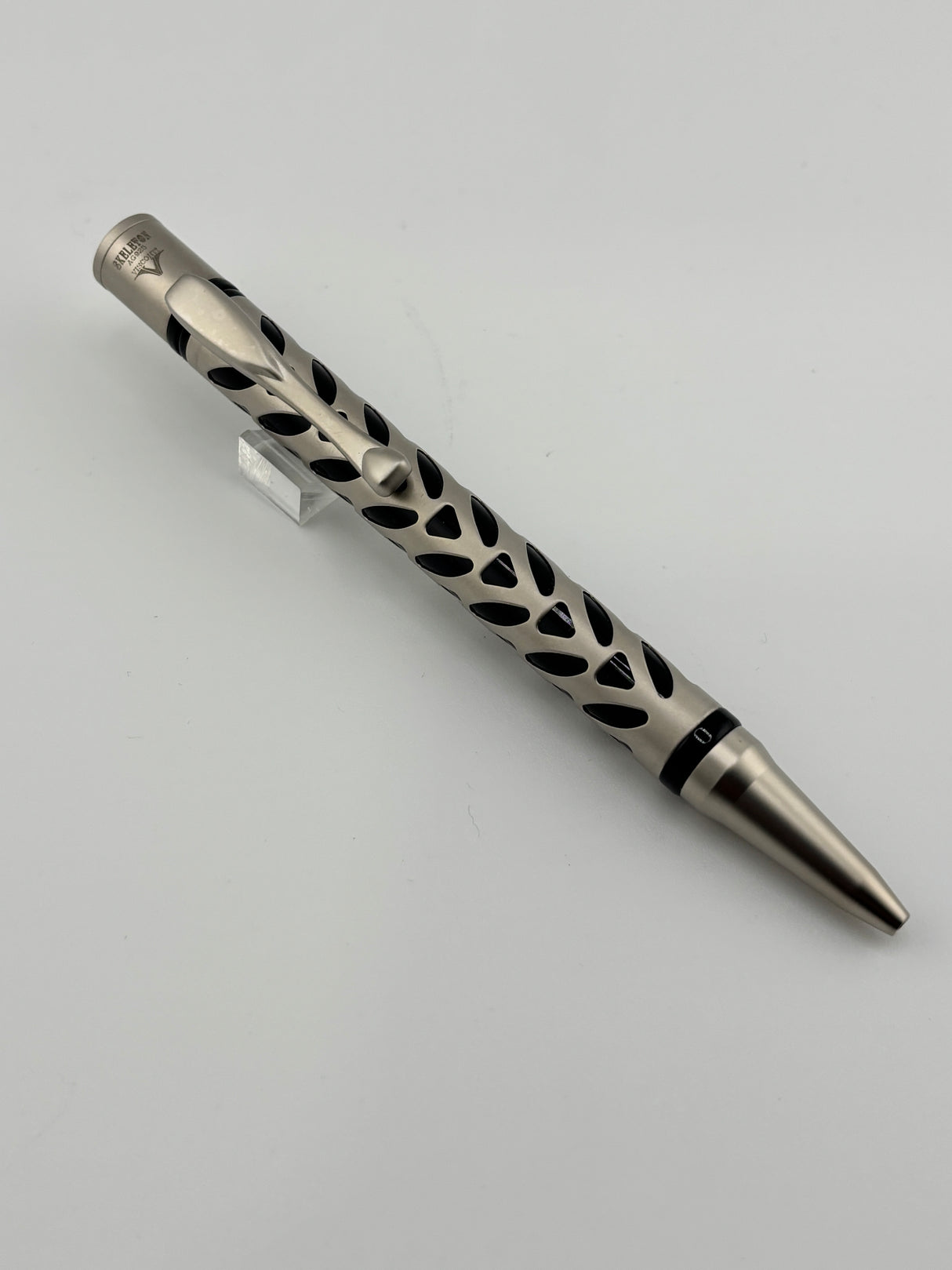 Visconti Skeleton Silver 925 titanium plated Ball Pen