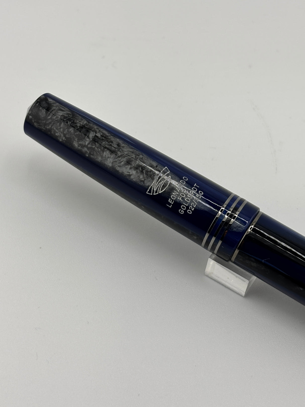 Leonardo Momento Zero Blue Exclusive Goldspot - Fountain Pen