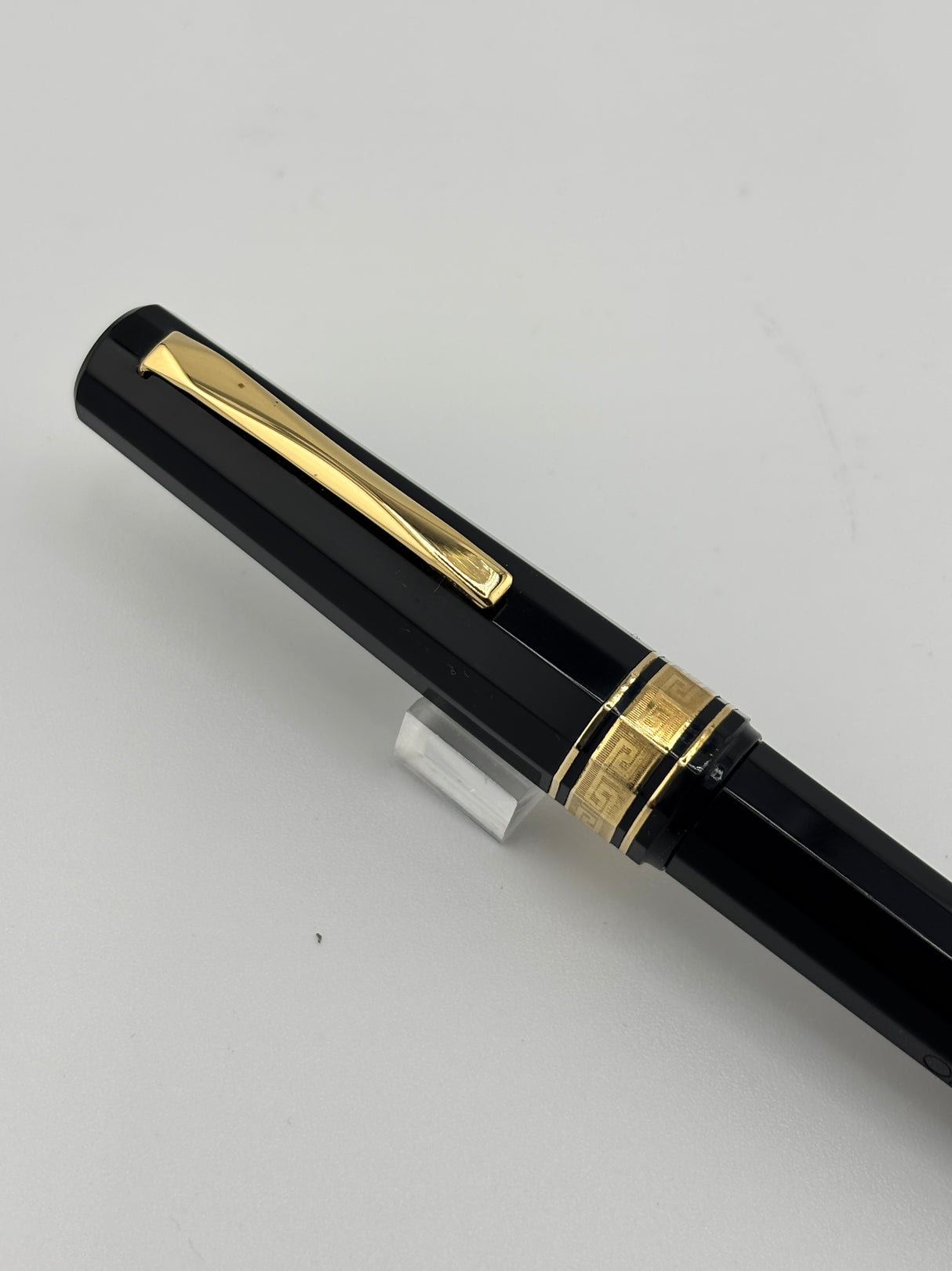 Omas Milord Black resin Roller Ball