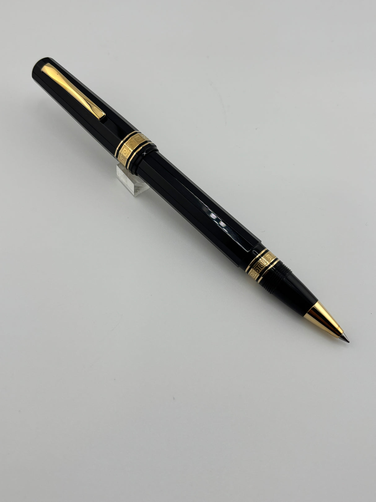 Omas Milord Black resin Roller Ball