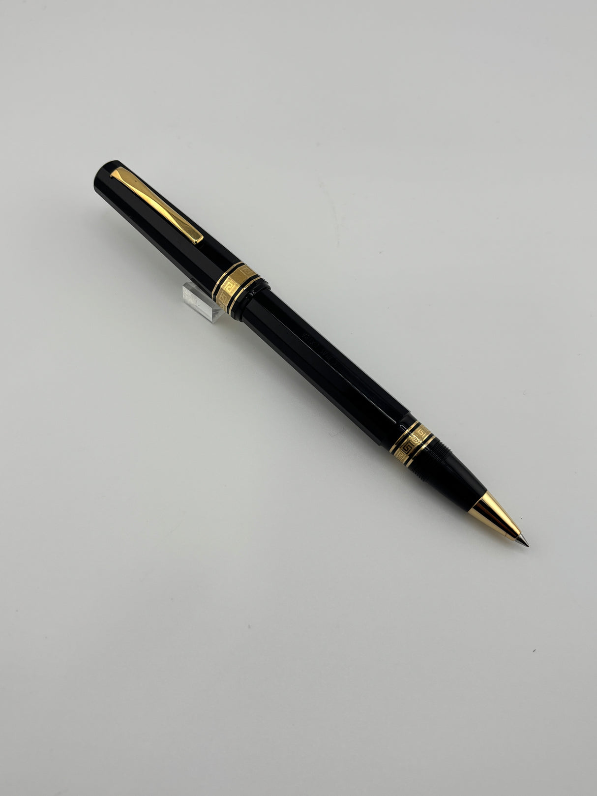 Omas Milord Black resin Roller Ball