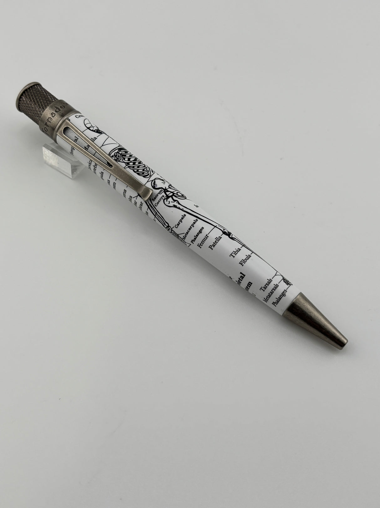 Retro 51 Tornado Vintage Metalsmith Dr. Gray Rollerball Pen