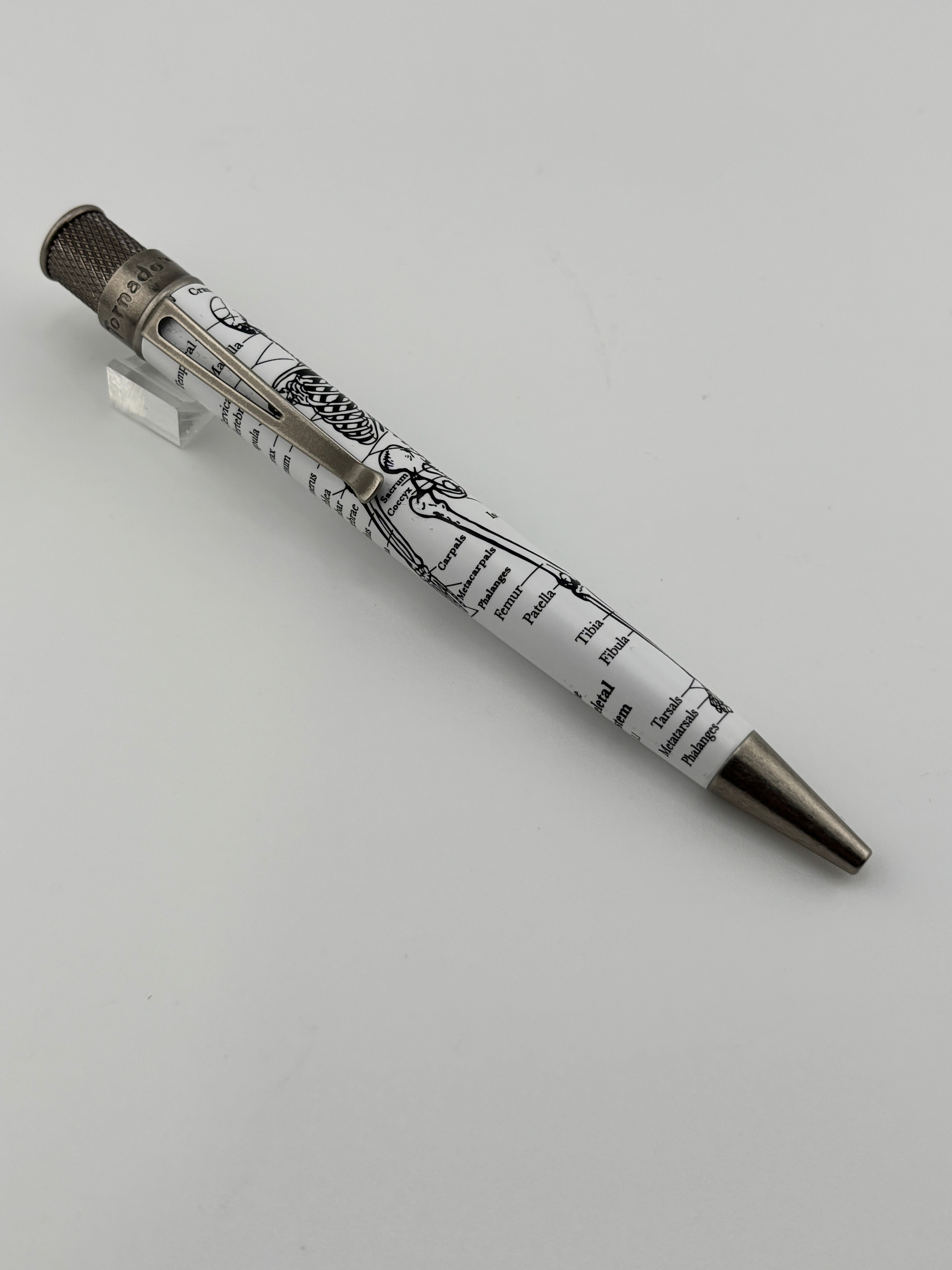 Retro 51 Tornado Vintage Metalsmith Dr. Gray Rollerball Pen