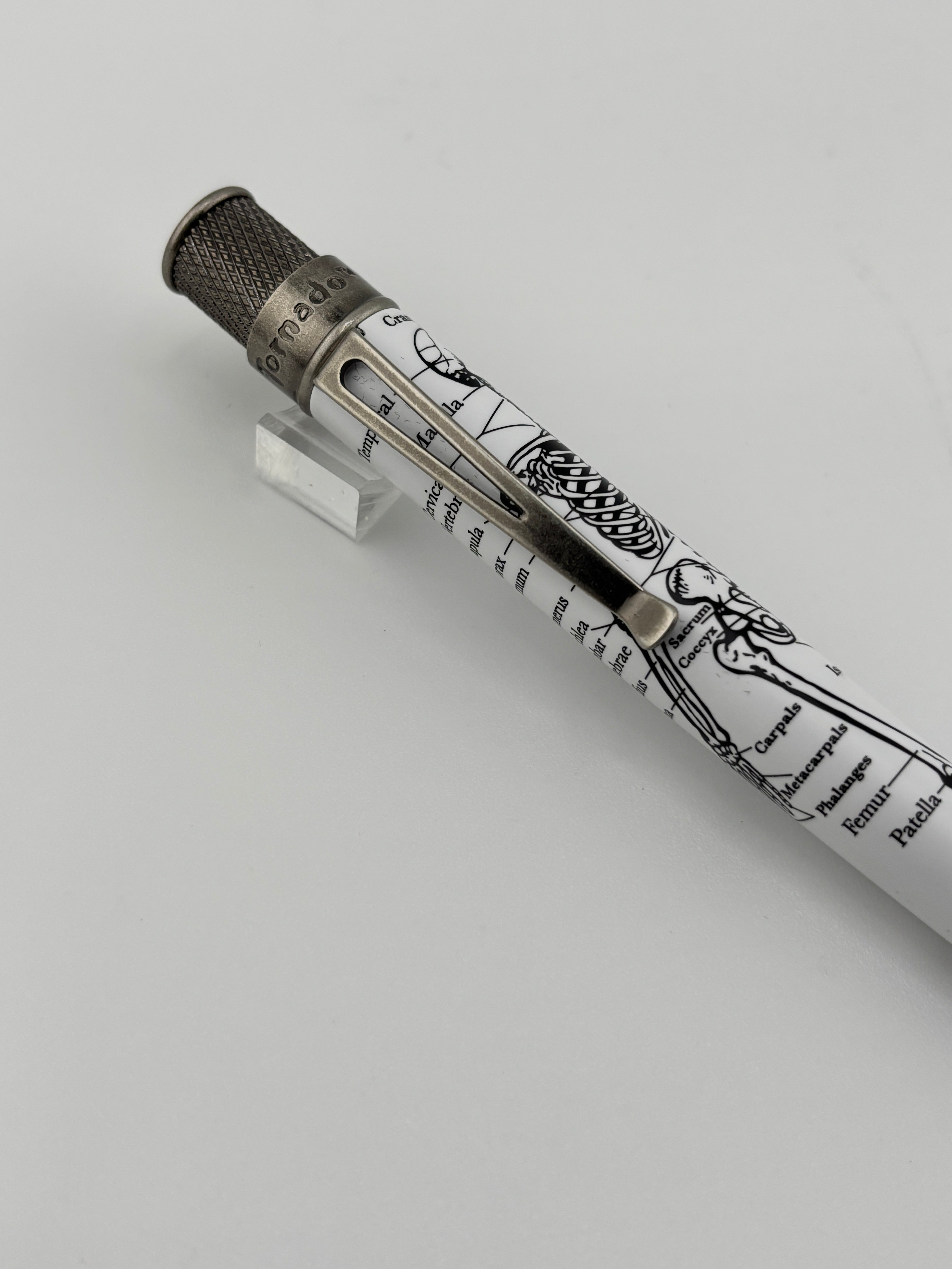 Retro 51 Tornado Vintage Metalsmith Dr. Gray Rollerball Pen