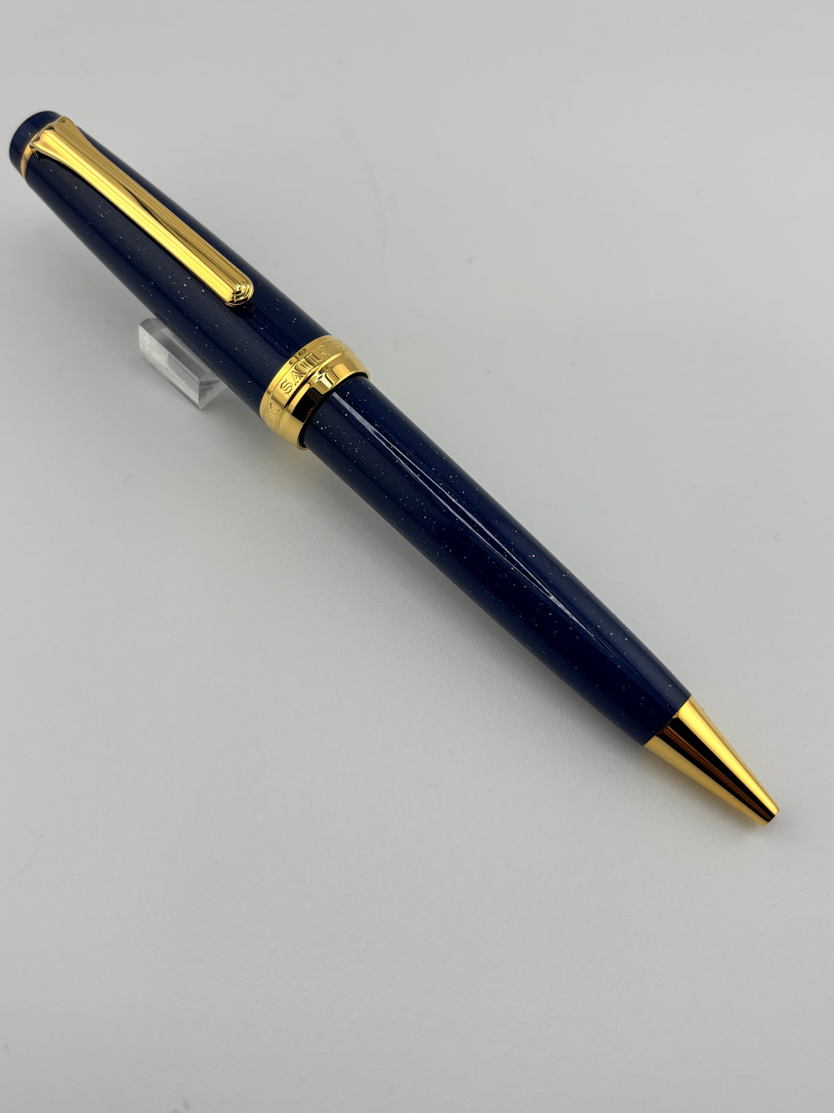 Sailor Professional Gear Ballpoint Pen Blue Gold Dust